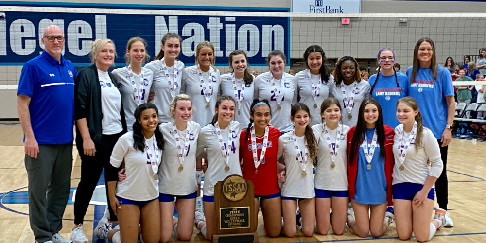 Lady Raiders make history as TSSAA Volleyball State Champions