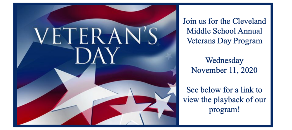 Link for Veterans Day Program