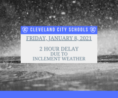 Friday, January 8, 2021 - 2 Hour Delay