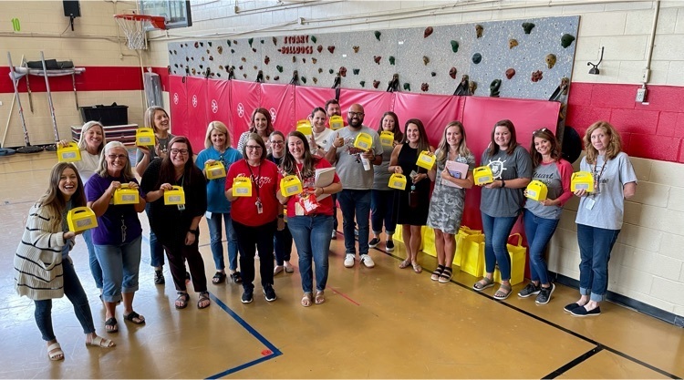 Teaching staff with Bender Realty treats