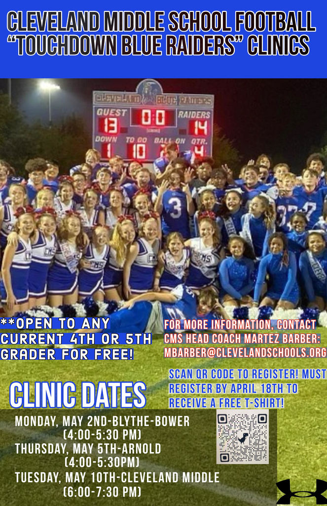 CMS Football clinics