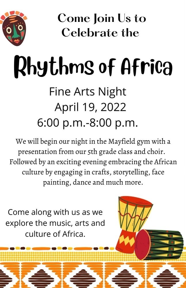 Rhythms of Africa and Fine Arts Night