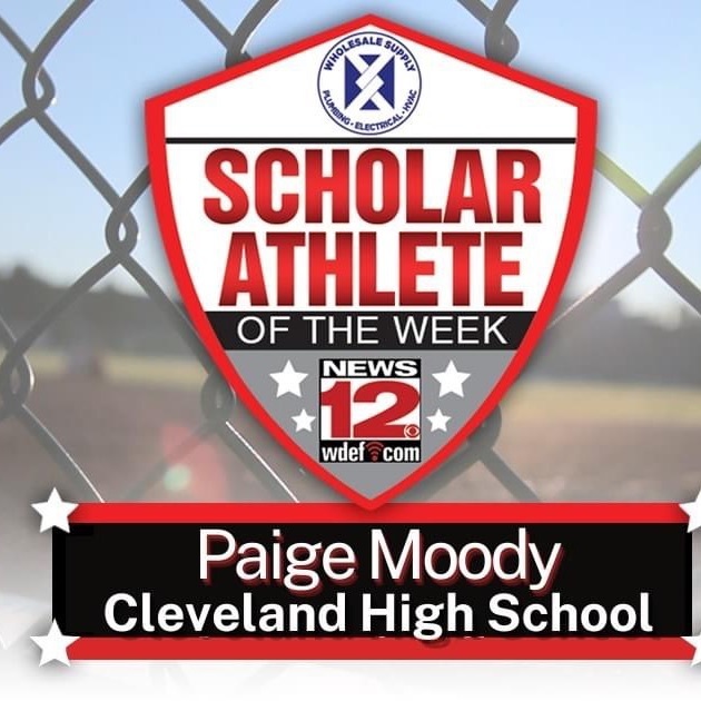 News 12 scholar athlete of the week! Congratulations Paige!