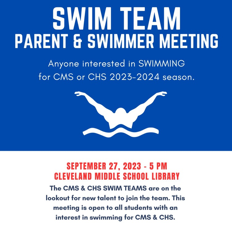 Calling all swimmers! 