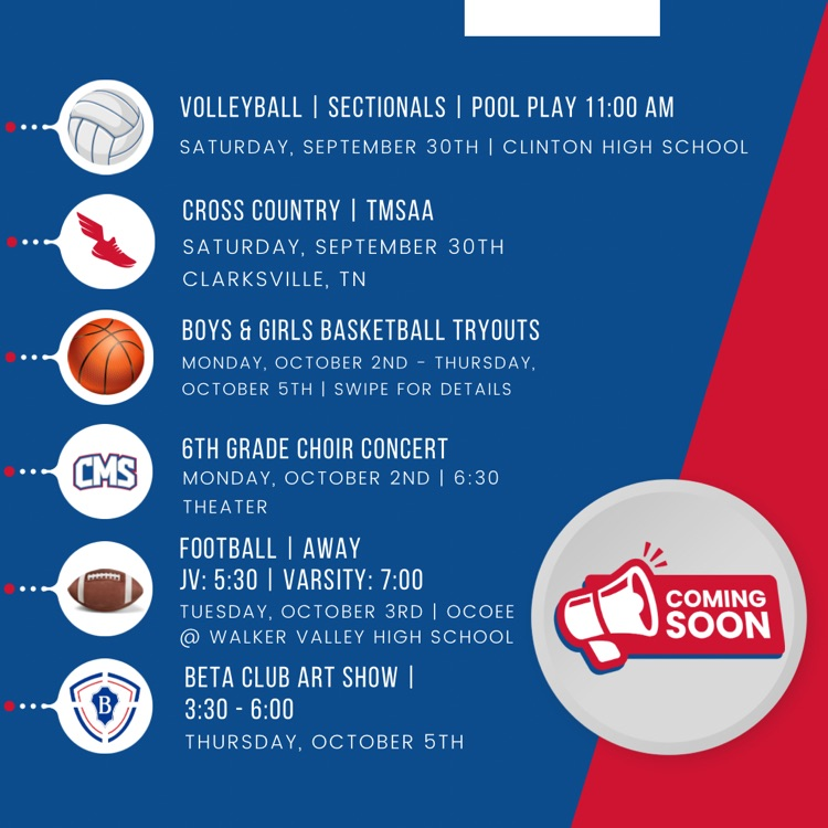 Schedule coming soon